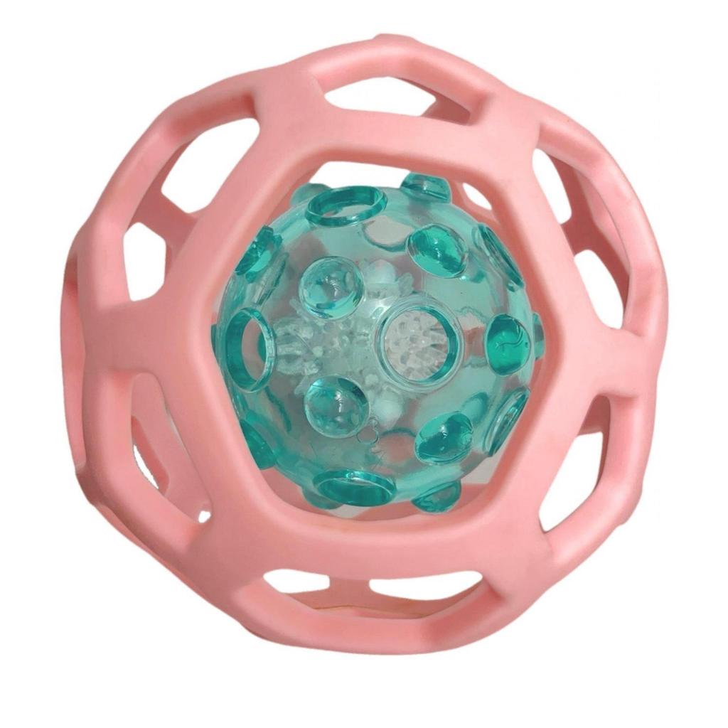 Interaktivní dutý míček z TPR gumy pro psy - Odolný proti skusu a šetrný k prořezávání zubů