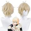 Anime Seraph of The End Mikaela Hyakuya Cosplay Halloween Carnival Uniform with Wig Full Set Costumes