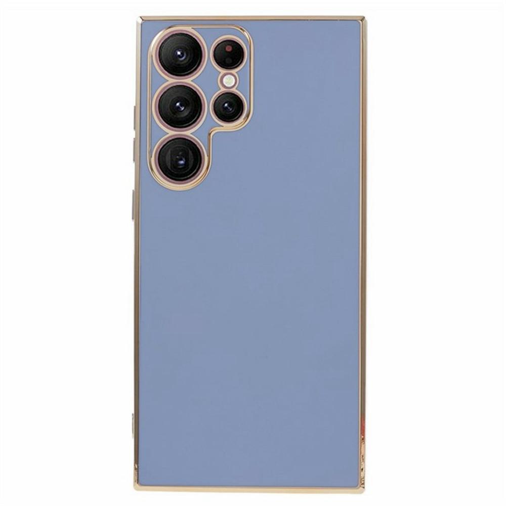 

For Samsung Galaxy S25 Ultra Case TPU Slim Fit Shockproof Phone Cover 6D Electroplating E