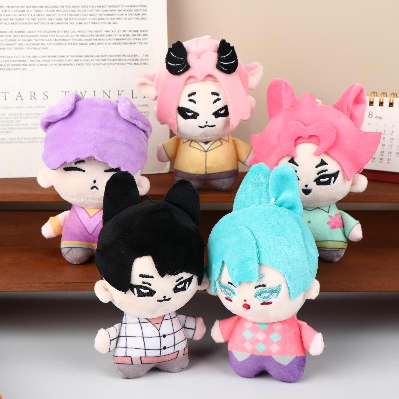 Huntrix Kpop Demon Hunters Plush Dolls Kawaii Furry Cute Gift Cool Party Daily Halloween Cos Prop