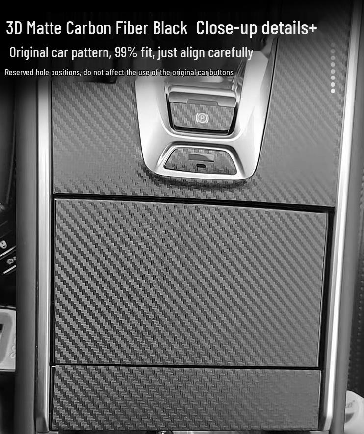Changan CS75 Interior Carbon Fiber Console Sticker (14-21) - Free Replacement Included