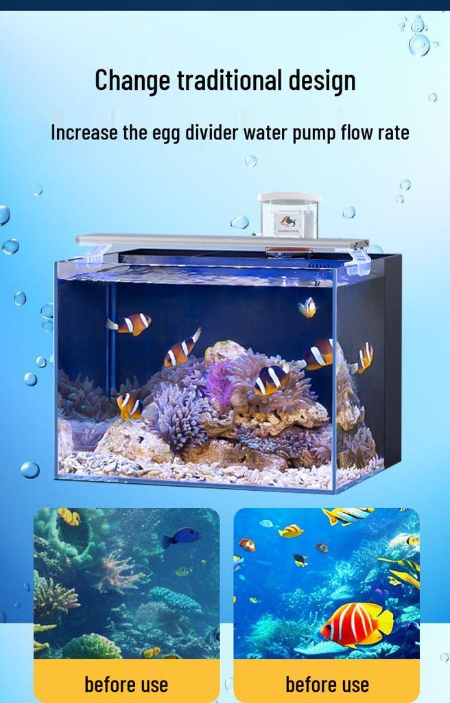 Huichi Q50/Q70 Mini proteinový skimmer a denitrifikátor pro mořská akvária