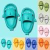 Cute Toddler Cartoon Sharks Non-slip Slippers For Boys And Girls Soft Breathable Eva Sandals