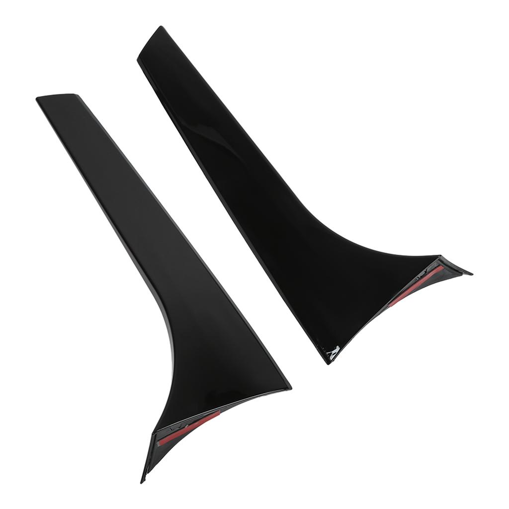 1pair Left Right Gloss Black Rear Window Side Spoiler Replacement for Mercedes Benz B Class W246 B180 B200 2012‑2018