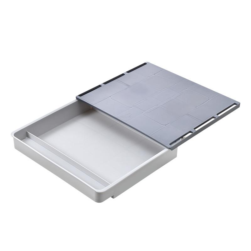 Undertable Drawer Invisible Storage Box, Office Computer Desktop Organizer, Classroom Storage, Stationery, Makeup Storage Drawer