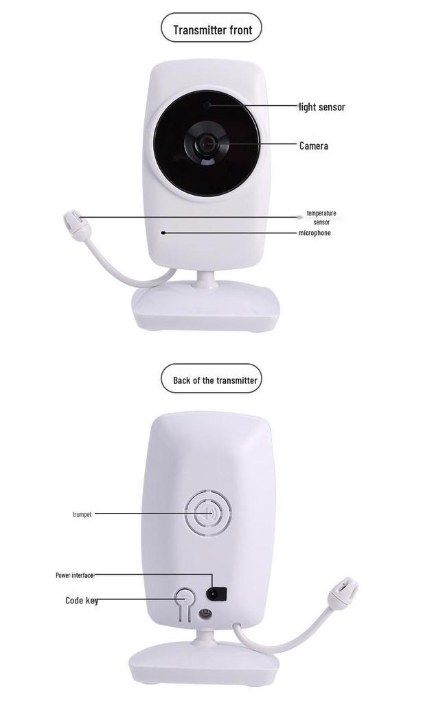 3.2-inch Baby Monitor with Two-way Talk & ECO Smart Wake-up