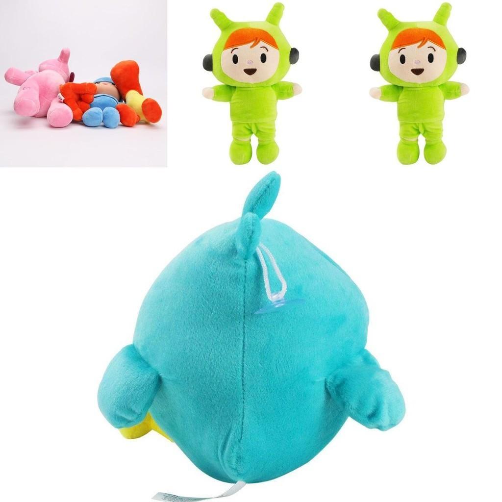 Adorable Pocoyo Elly Pato Loula Sleepy Bird Soft Plush Stuffed Figure Toy Doll Gift For Kids