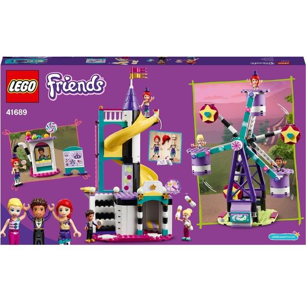 Конструктор LEGO Friends 41689 Волшебное колесо обозрения и горка
