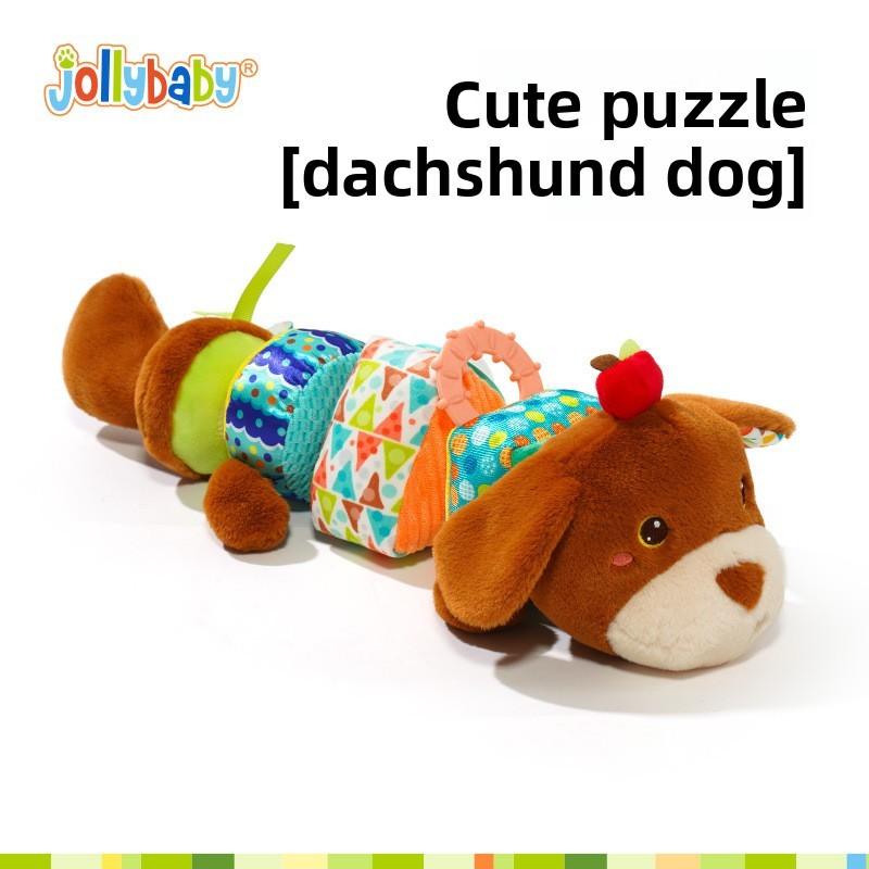 Adorable Crocodile Baby Teething Plush Toy With Sound And Visual Stimulation