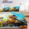 Juego de Colcha con Estampado de Carey Funda de Colcha Funda de Almohada Decoración del Hogar Regalo de Cumpleaños (1 * funda nórdica + 2 * fundas de almohada, sin núcleo)