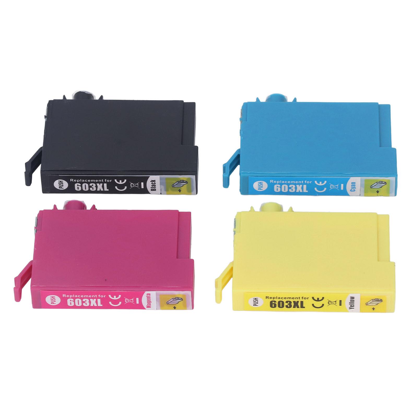 

603XLBK 603XLC 603XLM 603XLY Printer Ink Cartridge BK C M Y 4 Color Ink Cartridge Replacement for