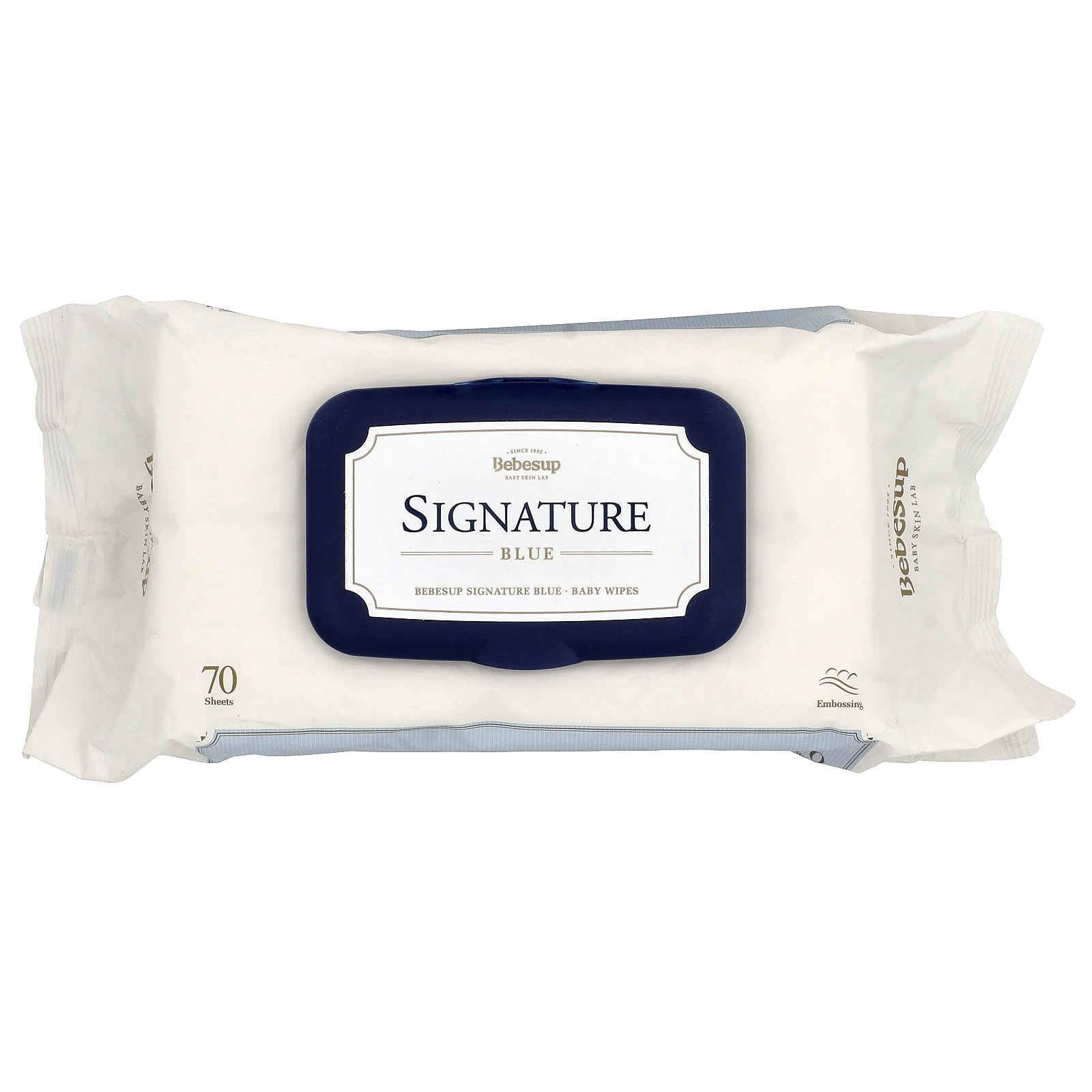 

Bebesup Baby Wipes, Signature Blue, 70 Sheets