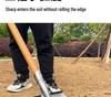 Large Manganese Steel Gardening Shovel for Digging, Planting Trees, Flowers, Vegetables – Thickened Iron for Agricultural Use