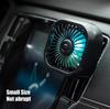 Car Fan  Air Outlet Mount USB Cooling Fan LED Color USB Charging Light 3 Speed Adjustment Auto Accessories Car Air Vent Fan Conditioner Ventilador