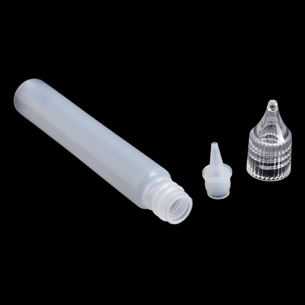 5PCS Plastic Craft Tool DIY Needle Squeeze Paper Quilling Glue Applicator Bottle