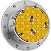 Honey Bees Kitchen Timer Magnetic Backing Timer Clock for Kitchen Cooking Work