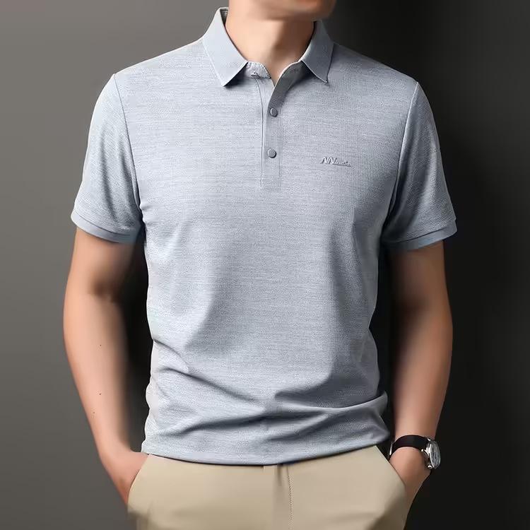 Middle-Aged & Young Comfortable Printed Men s Casual T-Shirt M