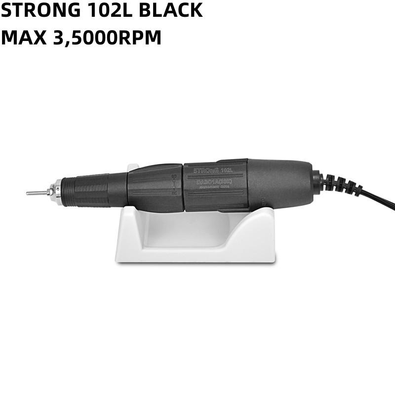 

STRONG 210 plus 102L 105L ручка 35K, 40K и 45K об/мин, микромотор, наконечник для полировки, электрическая дрель для маникюра
