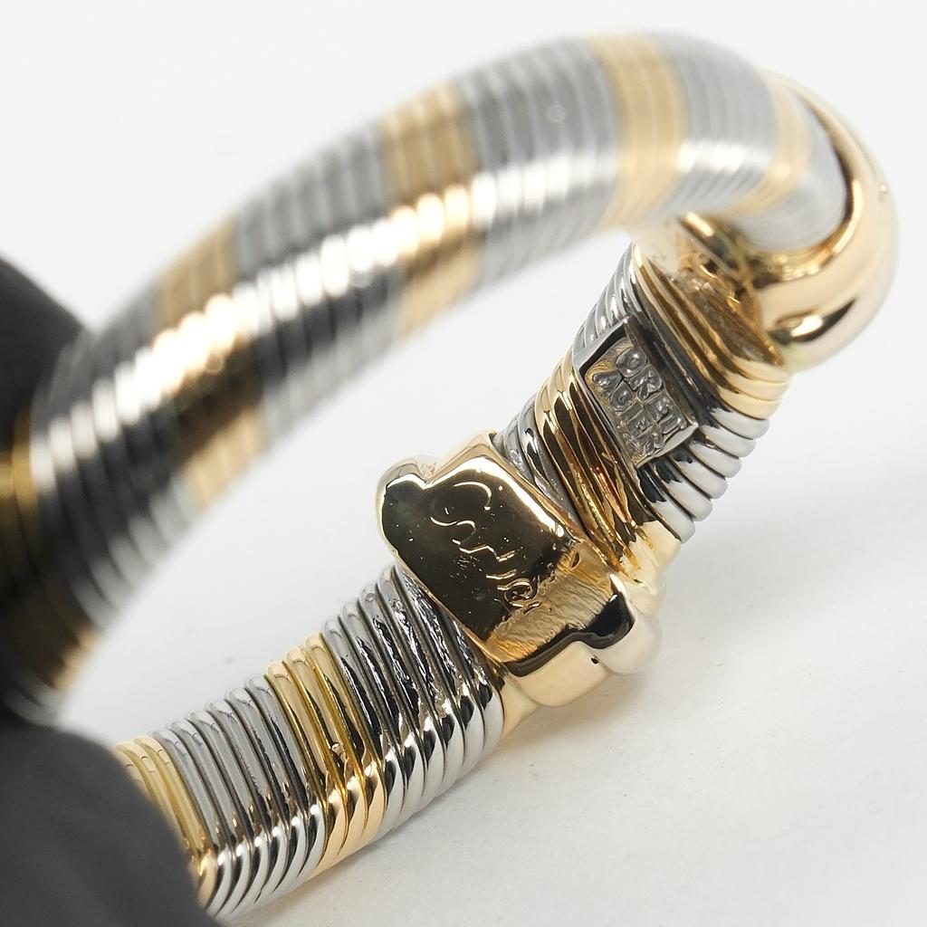 CARTIER All Air Ciel Vintage Ring K18 yellow gold/Stainless Steel #6.0(US Size) 5.7g Women Used