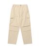 WACKY WILLY Women'S Cargo Parachute Pants Beige