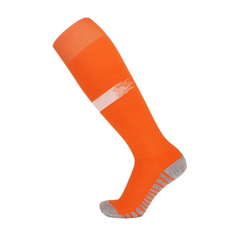 

Long Tube Thickened Football Socks Men S Towel Bottom Training Sports Socks Children S Non-Slip Sweat-Absorbing High Tube Socks Children smodel(shoesizes32-37)_2Pcs помаранчевий