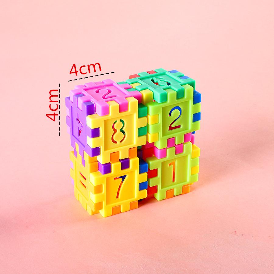 Children s Digital Interlocking Building Blocks - Educational Toy for Ages 3-6