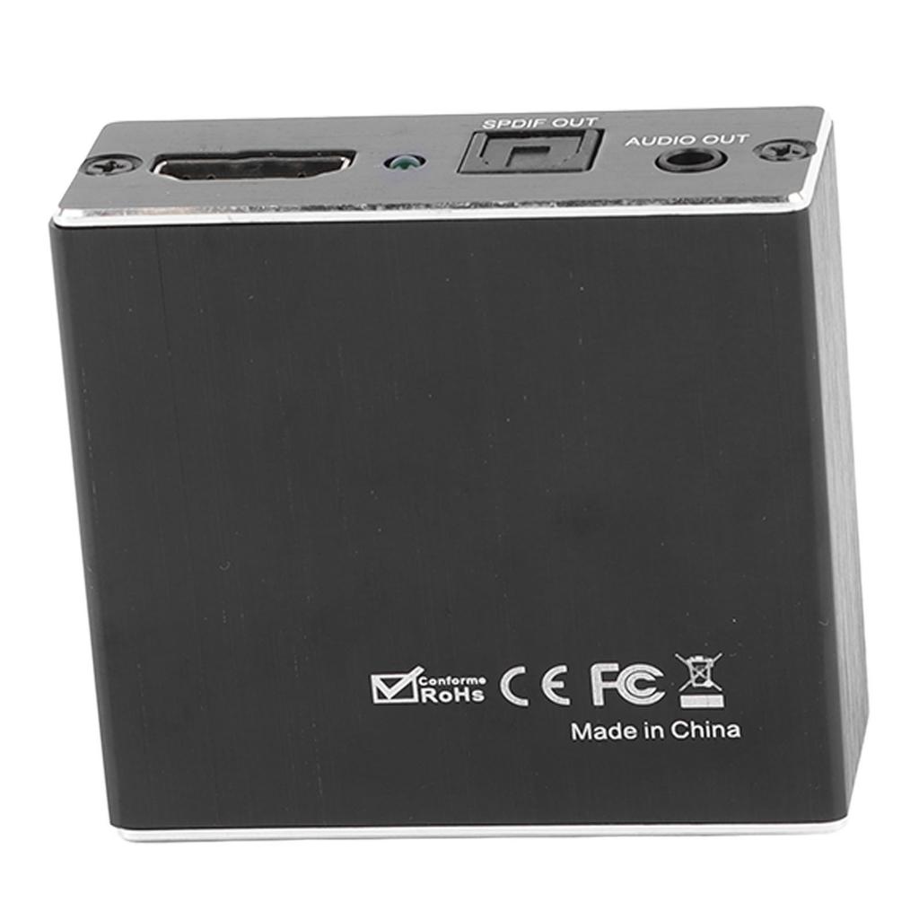 HD Multimedia Interface Splitter 3.5mm Sound Interface 5.1 Channel Signal Extractor Converter for