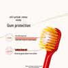 EBISU 48-Hole Wide Head Soft Toothbrush (4-Pack)