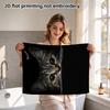 Curious Tabby Cat Hand Towel, Absorbent Soft Daily Towel