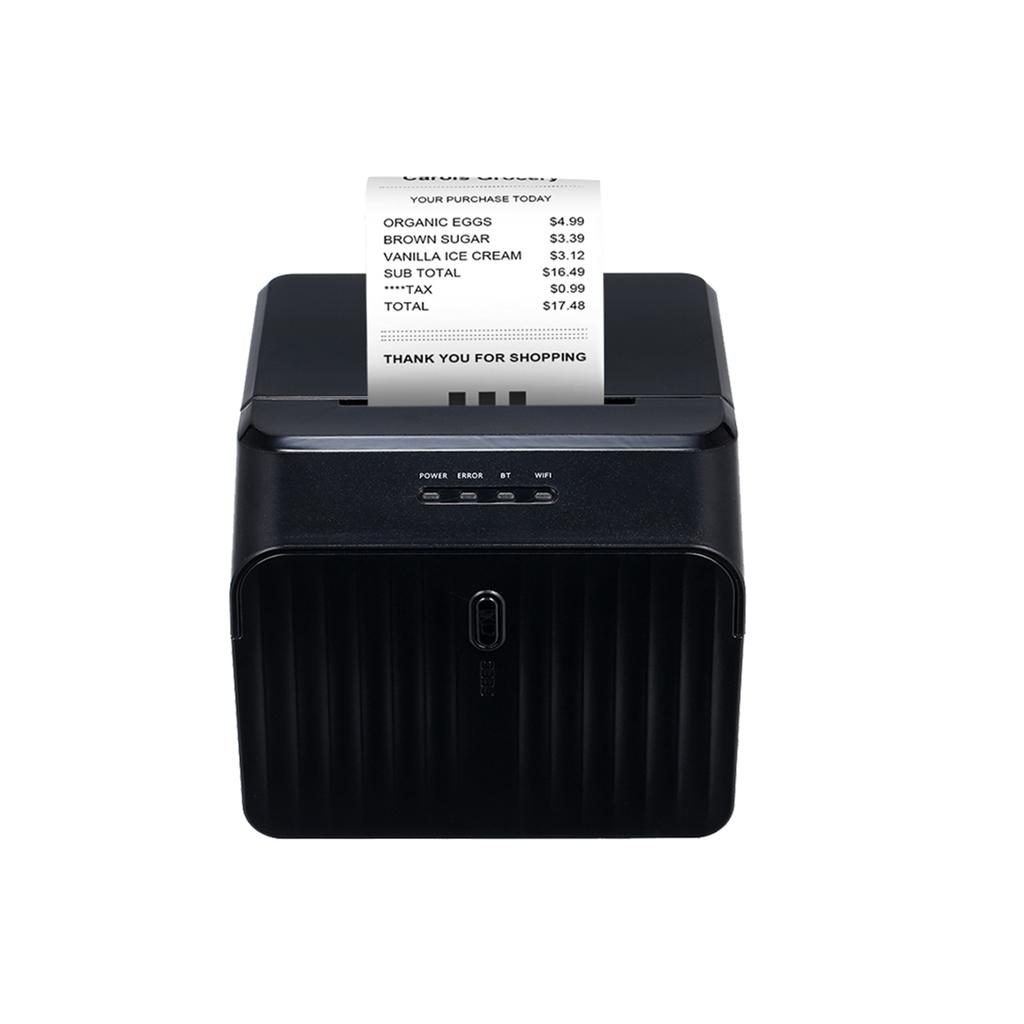 USB Printer Thermal Receipt Printers Qr Code Sticker Adhesive Printer 58mm UK Plug