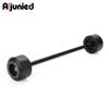 Motorcycle Wheel Axle Protectors Yamaha MT-09 Tracer 9 GT XSR900 Rear Front Guard POM Aluminum Crash Pad
