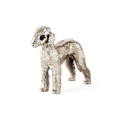 Bedlingtonterrier Brittisk Konst Hundfigur Samling