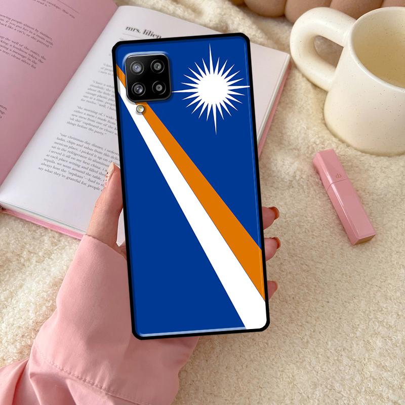 

Флаг Маршалловых островов для Samsung Galaxy A16 A26 A36 A56 A06 A53 A33 A13 A12 A32 A52 A55 A35 A15 A54 A34 A14 Чехол Samsung A34 5G
