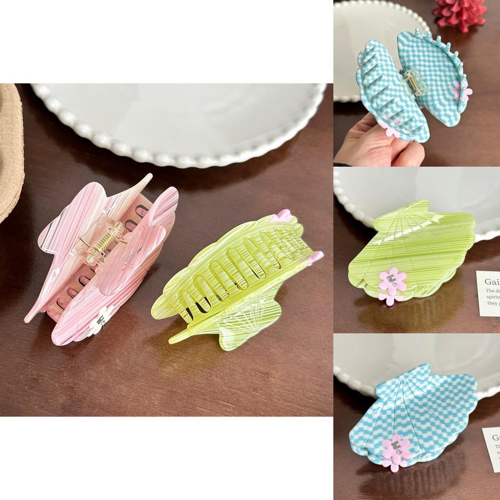 Chic And Versatile Acetate Hair Claw Clip Adorned With Sparkling Rhinestones And Flowers