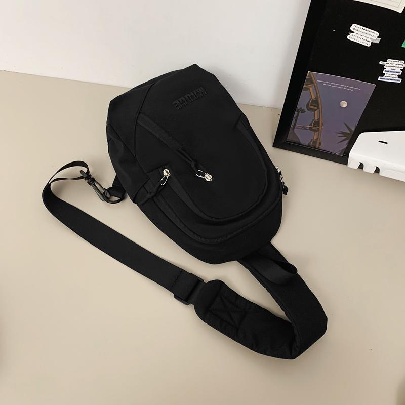 Lightweight Chest Bag Women's Crossbody Bag Men's Sports Riding Large Capacity Shoulder Bag