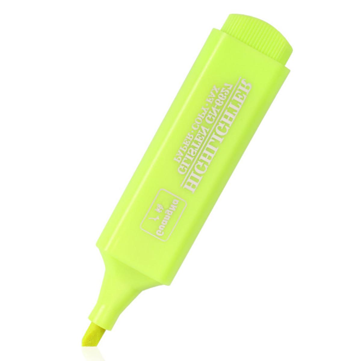 

Ручка-маркер, 8 цветов, плавное письмо, быстрая маркировка с низкой насыщенностью, Нескользящая ручка для рисования, канцелярские принадлежности жёлтый