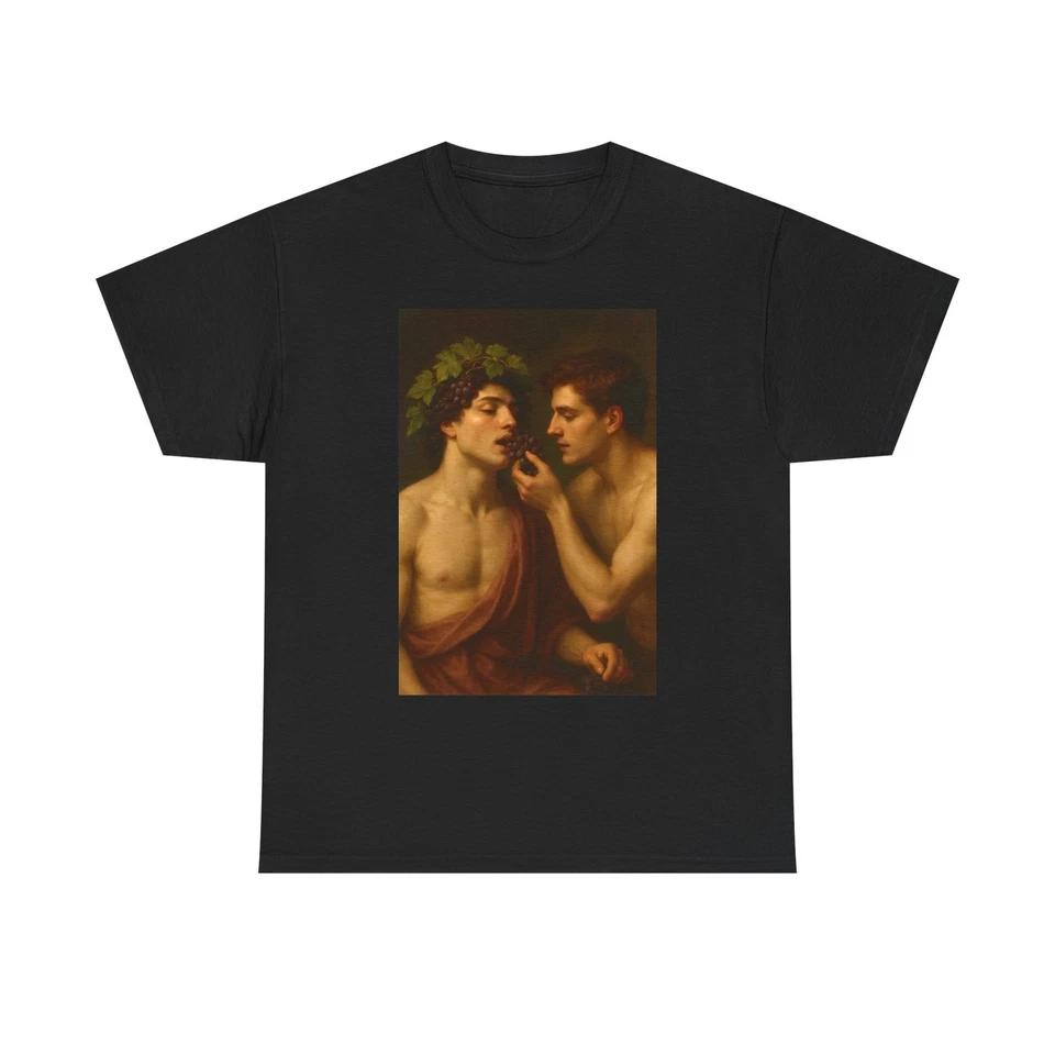 Artistic Bacchus Heavy Cotton Tee Graphic T-Shirt Casual [...] S