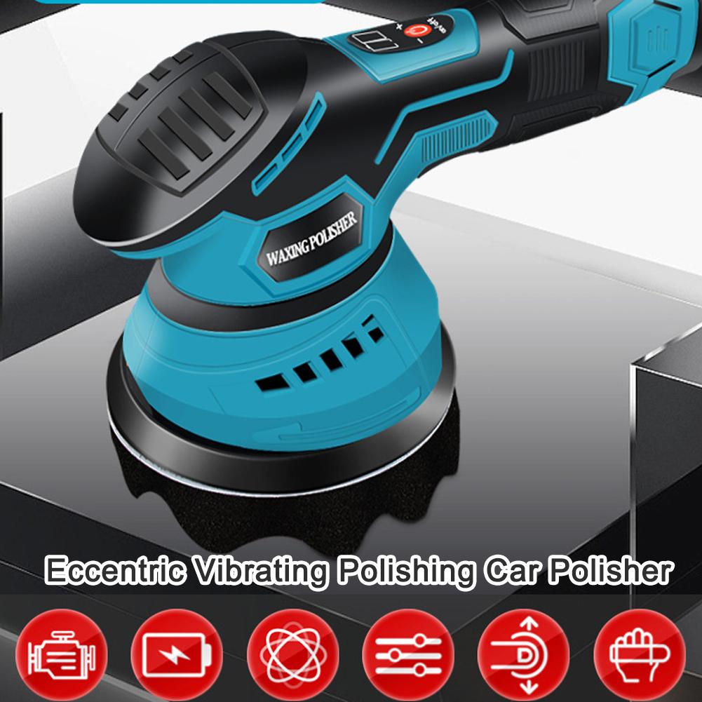 Cordless Car Polisher Electric Auto Polishing Machine Multifunctional Home Cleaning Metal Waxing