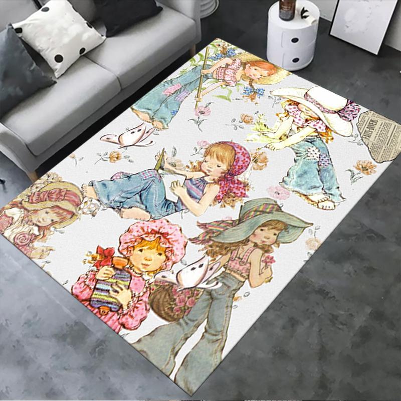 

2025 New Sarah Kay Carpet Rug for Living Room Bedroom Home Sofa Decoration,Kids play Non-slip Floor Mat145 40x60cm( 15x23in )