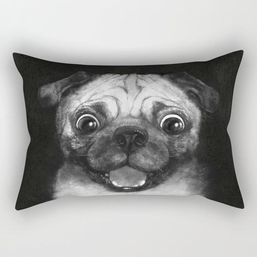 30x50cm Cute Cartoon Small Animal Elegant Couple Home Living Room Bedroom Decorative Rectangle Pillow Case Sofa Cushion Cover