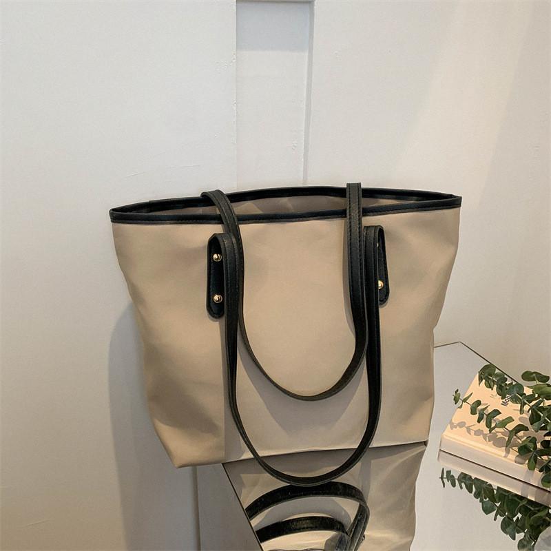 Stylish Urban Oxford Cloth Tote Bag 2023 Trendy Large Capacity Handbag For Women