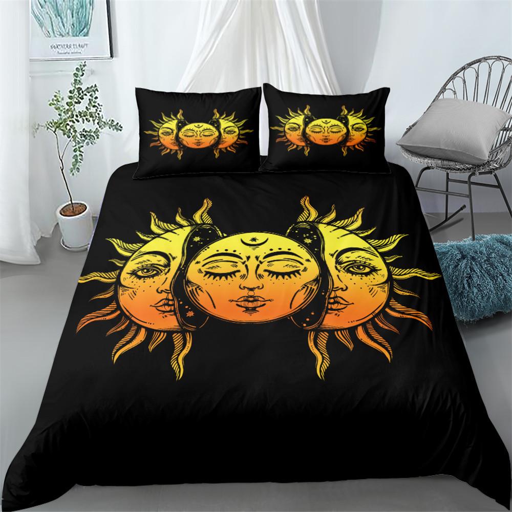 Gold Duvet Cover Bedding Set 240x220 Twin Queen King Size Comforter Double Bed Quilt Cover 135 Euro Bed Linen 2 Bedrooms 200x200