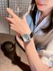 Elegant Women'S Watch, Square-Shaped, Lightweight Luxury Swiss Watch, Fashionable Quartz Wristwatch, A Perfect Gift For Women.
