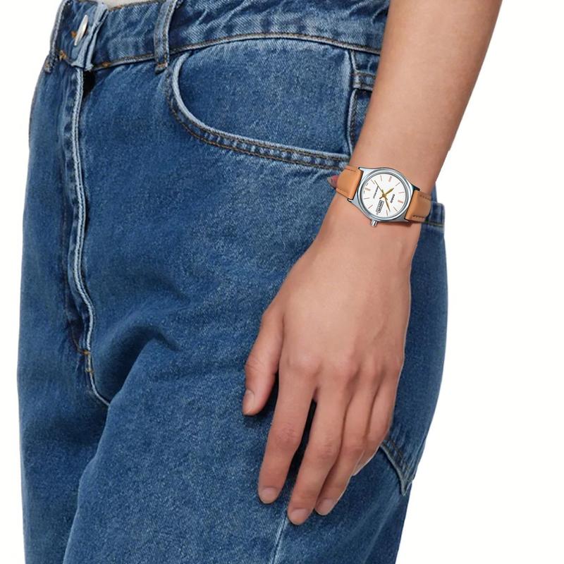 Casio STANDARD Series, Fashion, Business, Retro, Literary and Versatile, Classic Hands, Date and Day Display, Waterproof, Quartz LTP-V006L-7B2