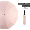 Fully Automatic Umbrella, Sun Protection Umbrella, Uv Protection Umbrella, Dual-Use for Sun and Rain, Foldable, Reinforced, Large Size for Home Use