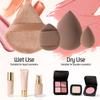 Professional 20-56PCS Makeup Brush Set Portable Storage Bag Soft Beauty Sponge Powder Puff Cosmetic Blending Brush Face Makeup Tools for Travel Daily