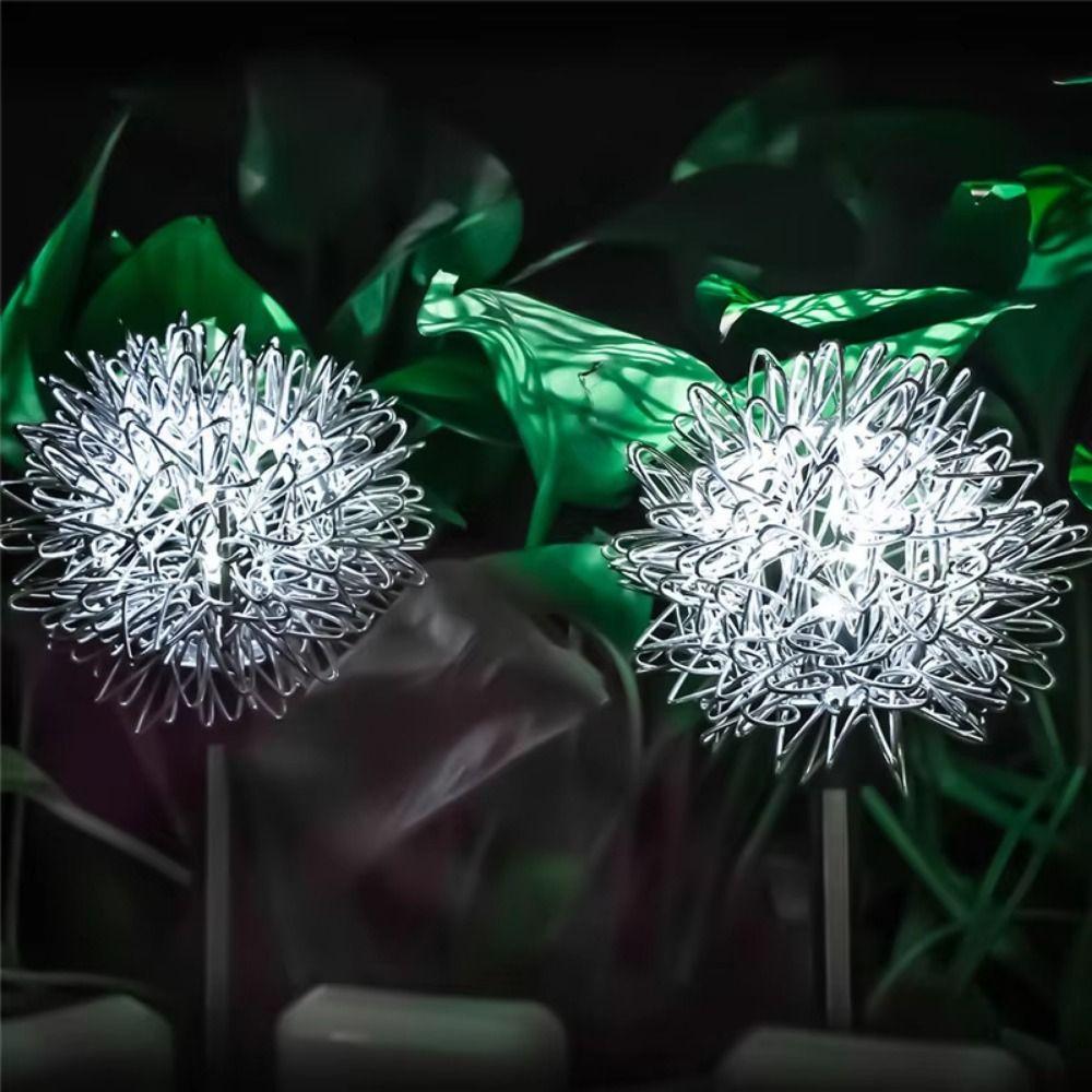 windflower Blowball Solar Lights IP65 Waterproof Solar Landscape Lights Landscape Decor