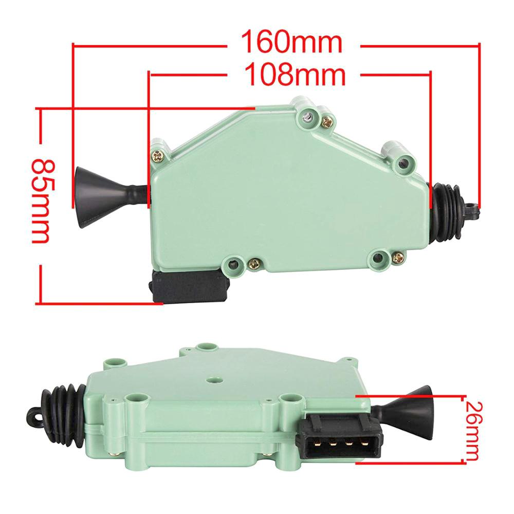 Für VW Transporter T4 Multivan Caravelle Zentrales Türschloss Stellmotor Magnetventil 7D0959781A 701959781A 255959781