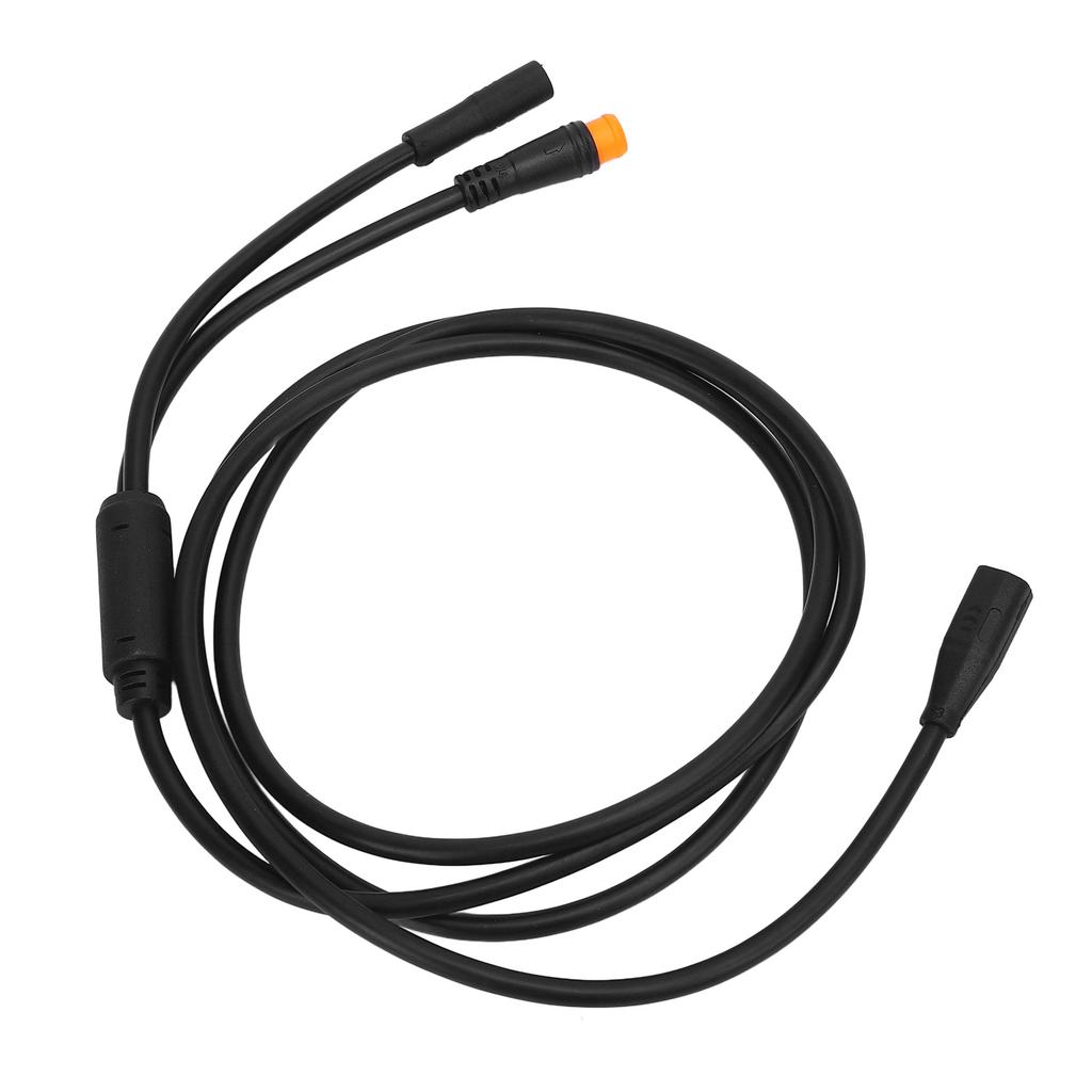 Bicicletă Electrică 1T2 Cablu de Extensie Conectează Motorul la Afișaj Contor Motor Mijlociu Cablu Splitter Y pentru