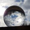 Transparent Crystal Ball Photography Acrobatics Show Prop Fortune Decor Ornament